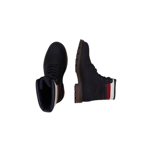 Tommy Hilfiger Skórzane trapery CORPORATE HILFIGER NUBUCK Tommy Hilfiger 44 Gomez Fashion Store wyprzedaż