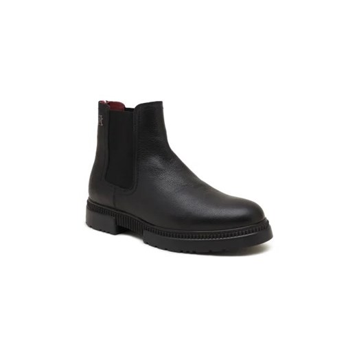 Tommy Hilfiger Skórzane sztyblety THERMO LTH CHEL Tommy Hilfiger 45 okazyjna cena Gomez Fashion Store