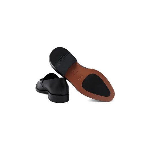 BOSS BLACK Skórzane loafersy Derrek_vptsly 40 promocja Gomez Fashion Store