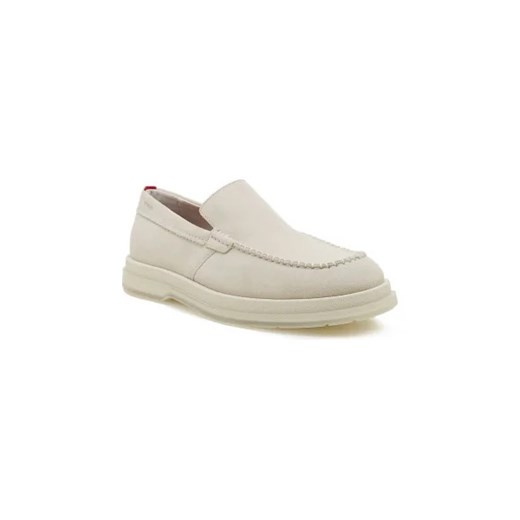 HUGO Skórzane mokasyny Chaol_loaf_sd ze sklepu Gomez Fashion Store w kategorii Mokasyny męskie - zdjęcie 173017874