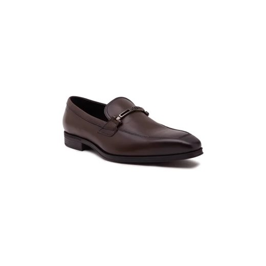 BOSS BLACK Skórzane loafersy Theon_Loaf_buhw ze sklepu Gomez Fashion Store w kategorii Mokasyny męskie - zdjęcie 173018163