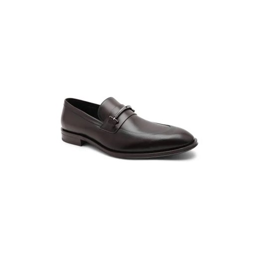 BOSS BLACK Skórzane loafersy Derrek_Loaf_buhw ze sklepu Gomez Fashion Store w kategorii Mokasyny męskie - zdjęcie 173018190