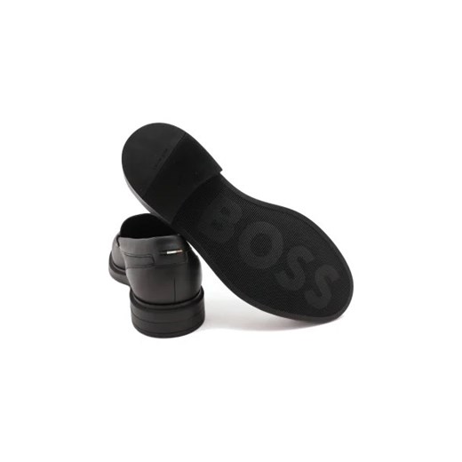 BOSS BLACK Skórzane loafersy Saul_Loaf 44 Gomez Fashion Store promocja