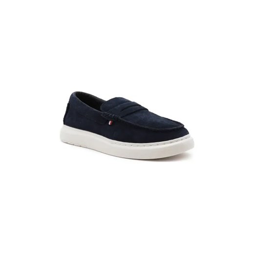 Tommy Hilfiger Skórzane mokasyny TOMMY HILFIGER HYBRID LOAFER ze sklepu Gomez Fashion Store w kategorii Mokasyny męskie - zdjęcie 173018301