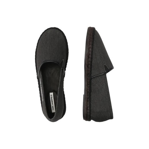 Karl Lagerfeld Espadryle KAMINO | z dodatkiem skóry Karl Lagerfeld 44 okazyjna cena Gomez Fashion Store