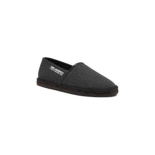 Karl Lagerfeld Espadryle KAMINO | z dodatkiem skóry ze sklepu Gomez Fashion Store w kategorii Espadryle męskie - zdjęcie 173018314