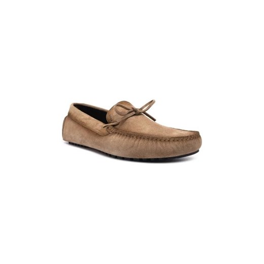 BOSS BLACK Skórzane mokasyny Driver_Mocc_sdbk ze sklepu Gomez Fashion Store w kategorii Mokasyny męskie - zdjęcie 173018344