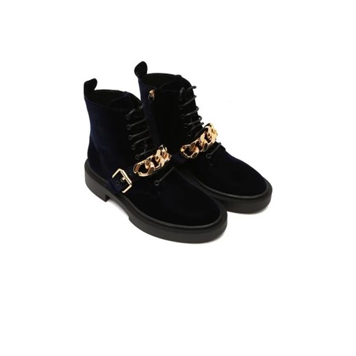 Giuseppe Zanotti Skórzane buty wysokie CATENA Giuseppe Zanotti 45 okazyjna cena Gomez Fashion Store