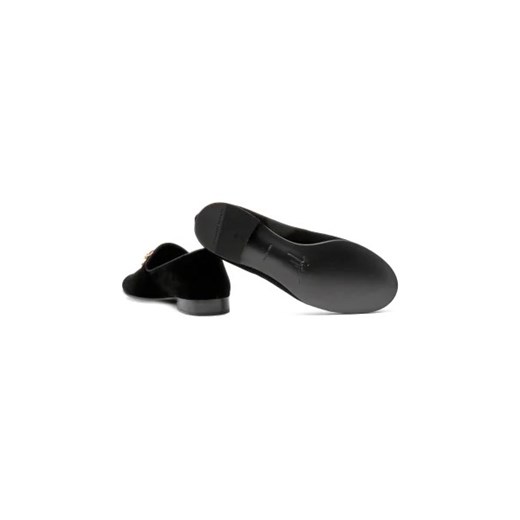 Giuseppe Zanotti Skórzane loafersy LOGOZALI KEVIN Giuseppe Zanotti 43 Gomez Fashion Store okazja