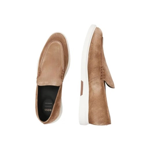BOSS BLACK Skórzane loafersy Randy_sdvp_N 40 Gomez Fashion Store promocja