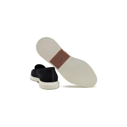 BOSS BLACK Skórzane loafersy Randy_sdvp_N 42 promocyjna cena Gomez Fashion Store