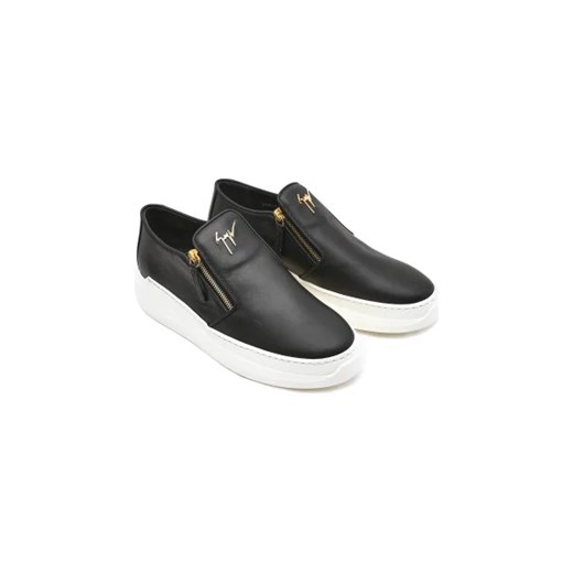 Giuseppe Zanotti Skórzane slip on Giuseppe Zanotti 40 wyprzedaż Gomez Fashion Store