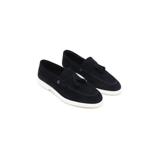 BOSS BLACK Skórzane loafersy Sienne_Mocc_sdnp 42 Gomez Fashion Store