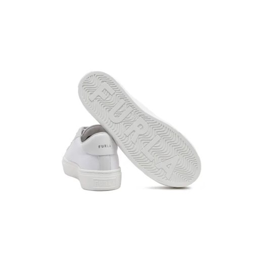 Buty sportowe damskie Furla sneakersy ze skóry