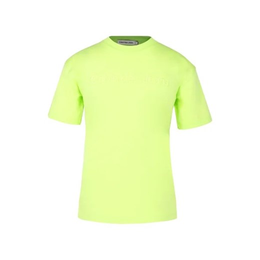CALVIN KLEIN JEANS T-shirt 3D | Regular Fit ze sklepu Gomez Fashion Store w kategorii T-shirty chłopięce - zdjęcie 173019442