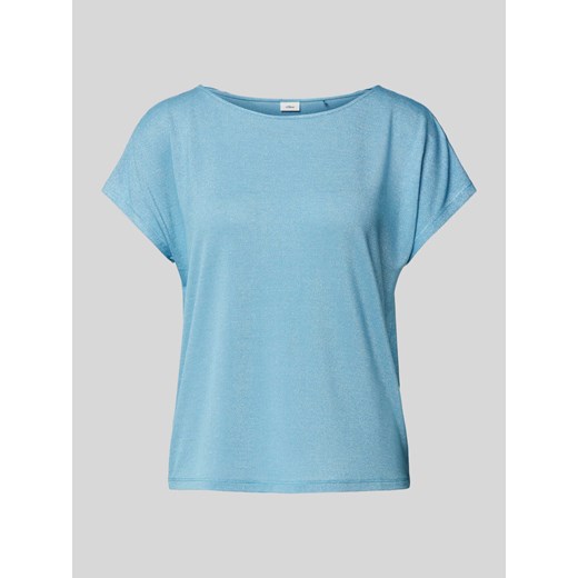 T-shirt z okrągłym dekoltem ze sklepu Peek&Cloppenburg  w kategorii Bluzki damskie - zdjęcie 173021451