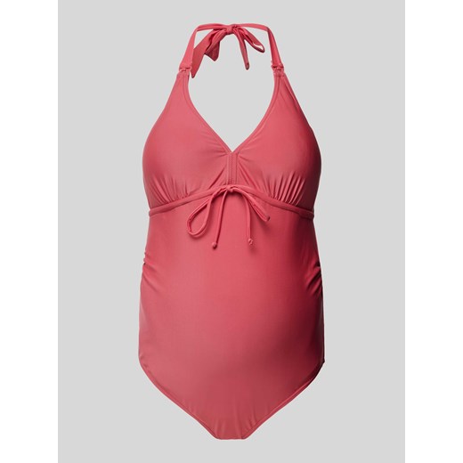 Kostium kąpielowy ciążowy z wiązanym detalem model ‘MOLLY’ ze sklepu Peek&Cloppenburg  w kategorii Stroje kąpielowe - zdjęcie 173021490