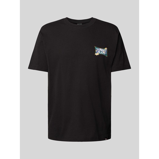 T-shirt z nadrukiem z logo ze sklepu Peek&Cloppenburg  w kategorii T-shirty męskie - zdjęcie 173021493