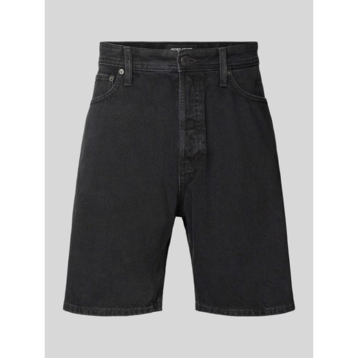 Szorty jeansowe o kroju regular fit z 5 kieszeniami model ‘TONY’ ze sklepu Peek&Cloppenburg  w kategorii Spodenki męskie - zdjęcie 173021503
