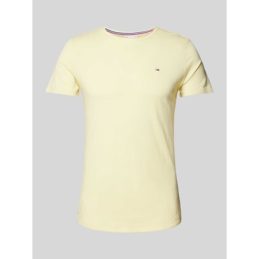T-shirt o kroju slim fit z okrągłym dekoltem ze sklepu Peek&Cloppenburg  w kategorii T-shirty męskie - zdjęcie 173021703