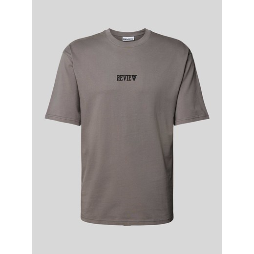 T-shirt z nadrukiem z logo ze sklepu Peek&Cloppenburg  w kategorii T-shirty męskie - zdjęcie 173021723