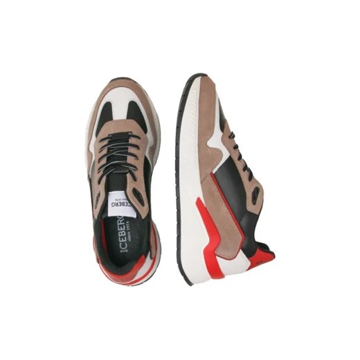 Iceberg Skórzane sneakersy Iceberg 44 okazja Gomez Fashion Store