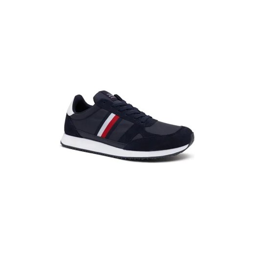 Tommy Hilfiger Sneakersy LO VINTAGE MI | z dodatkiem skóry Tommy Hilfiger 40 okazja Gomez Fashion Store
