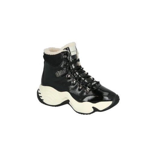 Emporio Armani Skórzane sneakersy ze sklepu Gomez Fashion Store w kategorii Buty sportowe damskie - zdjęcie 173025382