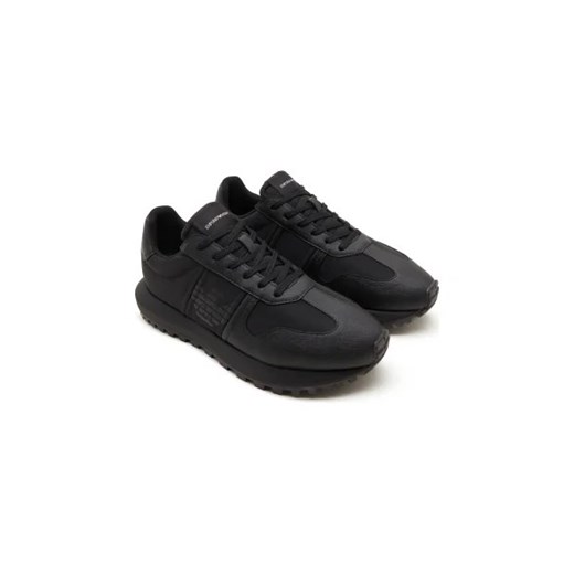 Emporio Armani Sneakersy SNK RECY.SAFFIANO PU Emporio Armani 41 Gomez Fashion Store wyprzedaż
