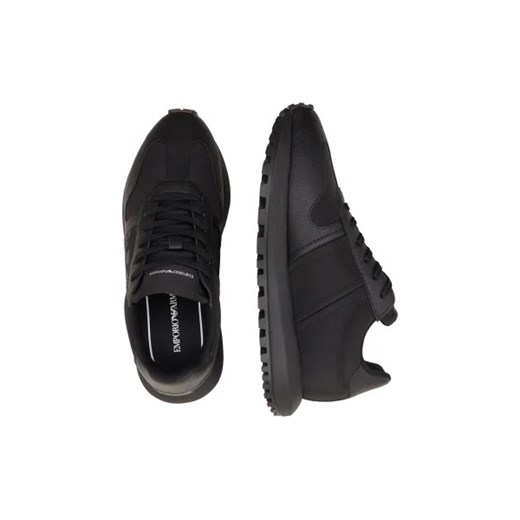 Emporio Armani Sneakersy SNK RECY.SAFFIANO PU Emporio Armani 40 wyprzedaż Gomez Fashion Store