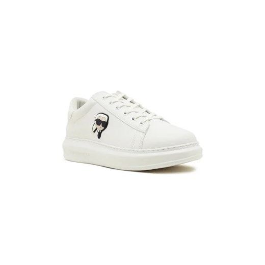 Karl Lagerfeld Skórzane sneakersy KAPRI Karl NFT Lo Lace ze sklepu Gomez Fashion Store w kategorii Buty sportowe męskie - zdjęcie 173025771