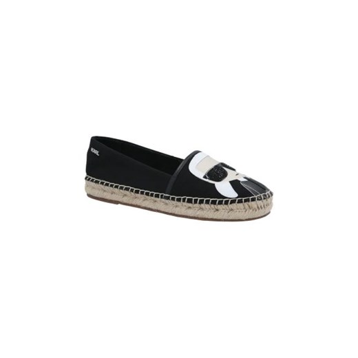 Karl Lagerfeld Espadryle kamini | z dodatkiem skóry ze sklepu Gomez Fashion Store w kategorii Espadryle damskie - zdjęcie 173025793