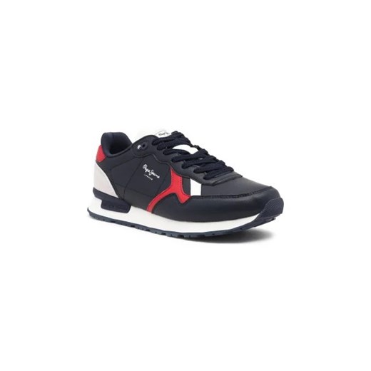 Pepe Jeans London Sneakersy BRIT BASIC M ze sklepu Gomez Fashion Store w kategorii Buty sportowe męskie - zdjęcie 173025820