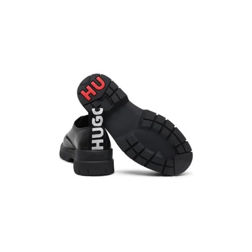 Buty eleganckie męskie Hugo Boss z tworzywa sztucznego