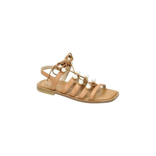 Stuart Weitzman Skórzane sandały GOLDIE ze sklepu Gomez Fashion Store w kategorii Sandały damskie - zdjęcie 173026123