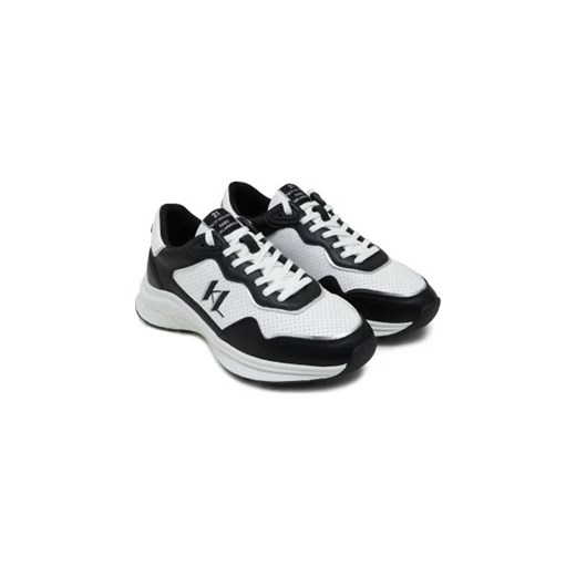 Karl Lagerfeld Skórzane sneakersy LUX FINESSE Monogram Karl Lagerfeld 42 Gomez Fashion Store wyprzedaż