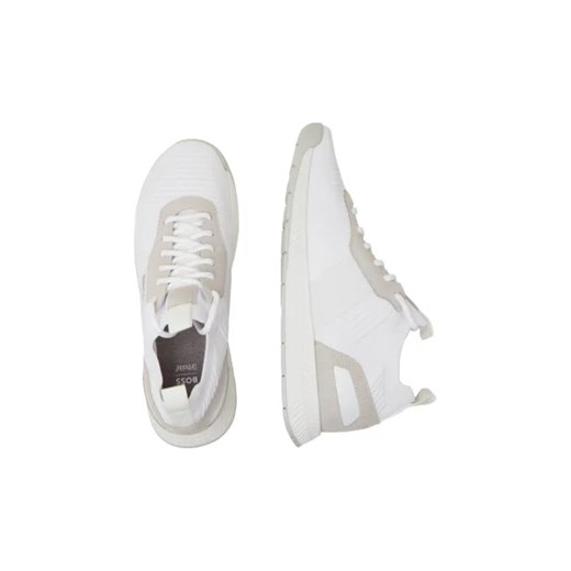 BOSS BLACK Sneakersy Titanium_Runn_knst_N | z dodatkiem skóry 46 Gomez Fashion Store