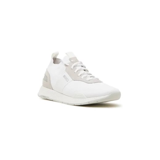 BOSS BLACK Sneakersy Titanium_Runn_knst_N | z dodatkiem skóry 41 Gomez Fashion Store