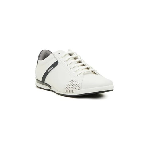 BOSS BLACK Skórzane sneakersy Saturn_Lowp_lux4 ze sklepu Gomez Fashion Store w kategorii Buty sportowe męskie - zdjęcie 173026680