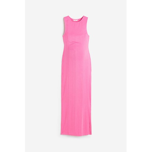 H & M - MAMA Sukienka w prążki - Różowy H & M XL H&M