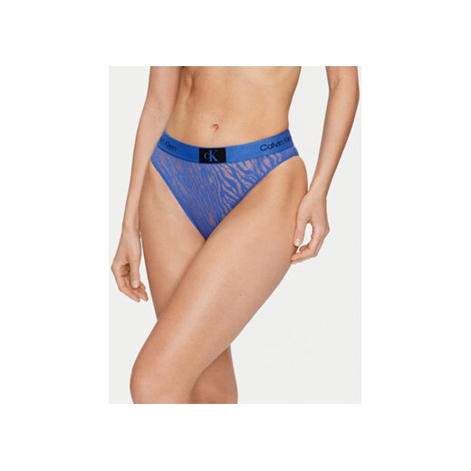 Calvin Klein Underwear Figi klasyczne 000QF7379E Niebieski ze sklepu MODIVO w kategorii Majtki damskie - zdjęcie 173030002