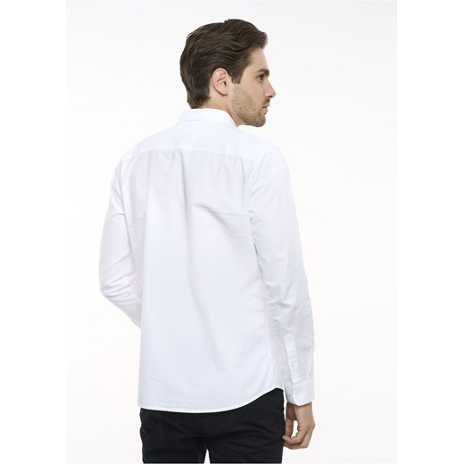 Klasyczna biała koszula męska Ochnik One Size okazyjna cena OCHNIK