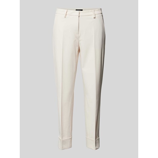 Spodnie materiałowe o kroju regular fit w kant model ‘KRYSTAL’ ze sklepu Peek&Cloppenburg  w kategorii Spodnie damskie - zdjęcie 173032070