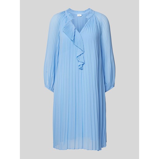Sukienka o długości do kolan z plisami ze sklepu Peek&Cloppenburg  w kategorii Sukienki - zdjęcie 173032081