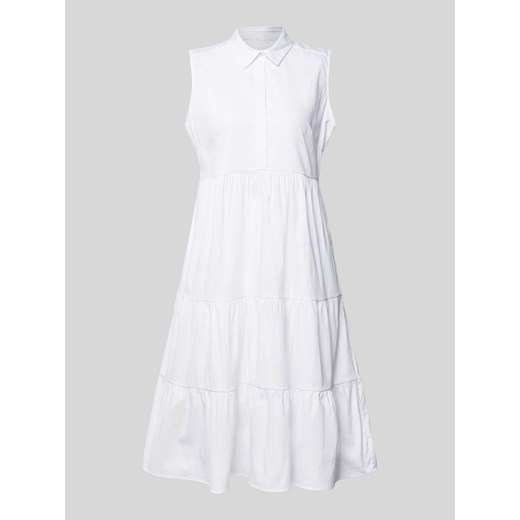 Sukienka midi z krótką listwą guzikową ze sklepu Peek&Cloppenburg  w kategorii Sukienki - zdjęcie 173032093