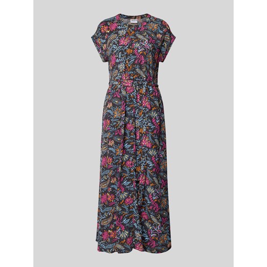 Sukienka midi z listwą guzikową na całej długości ze sklepu Peek&Cloppenburg  w kategorii Sukienki - zdjęcie 173032110