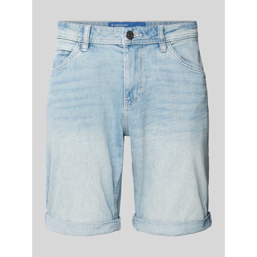 Szorty jeansowe o kroju regular fit z 5 kieszeniami ze sklepu Peek&Cloppenburg  w kategorii Spodenki męskie - zdjęcie 173032280