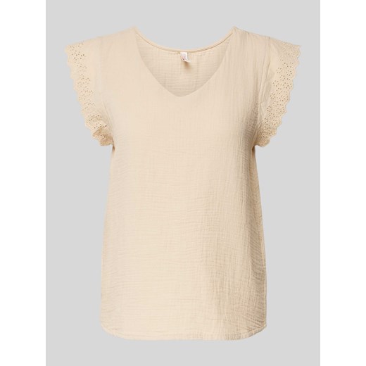 Bluzka w jednolitym kolorze model ‘THYRA’ ze sklepu Peek&Cloppenburg  w kategorii Bluzki damskie - zdjęcie 173032362