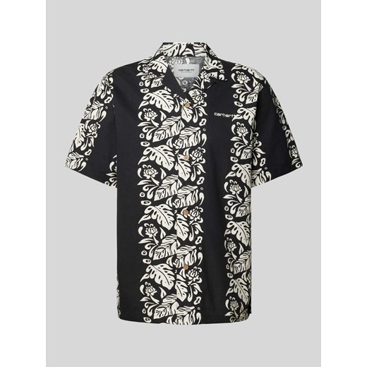 Koszula casualowa o kroju regular fit ze wzorem na całej powierzchni model ‘FLORAL’ ze sklepu Peek&Cloppenburg  w kategorii Koszule męskie - zdjęcie 173032373