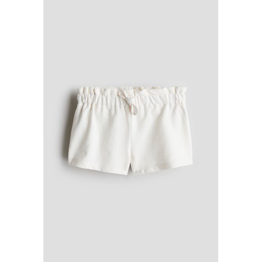 H & M - Szorty dresowe - Biały ze sklepu H&M w kategorii Spodenki niemowlęce - zdjęcie 173032612